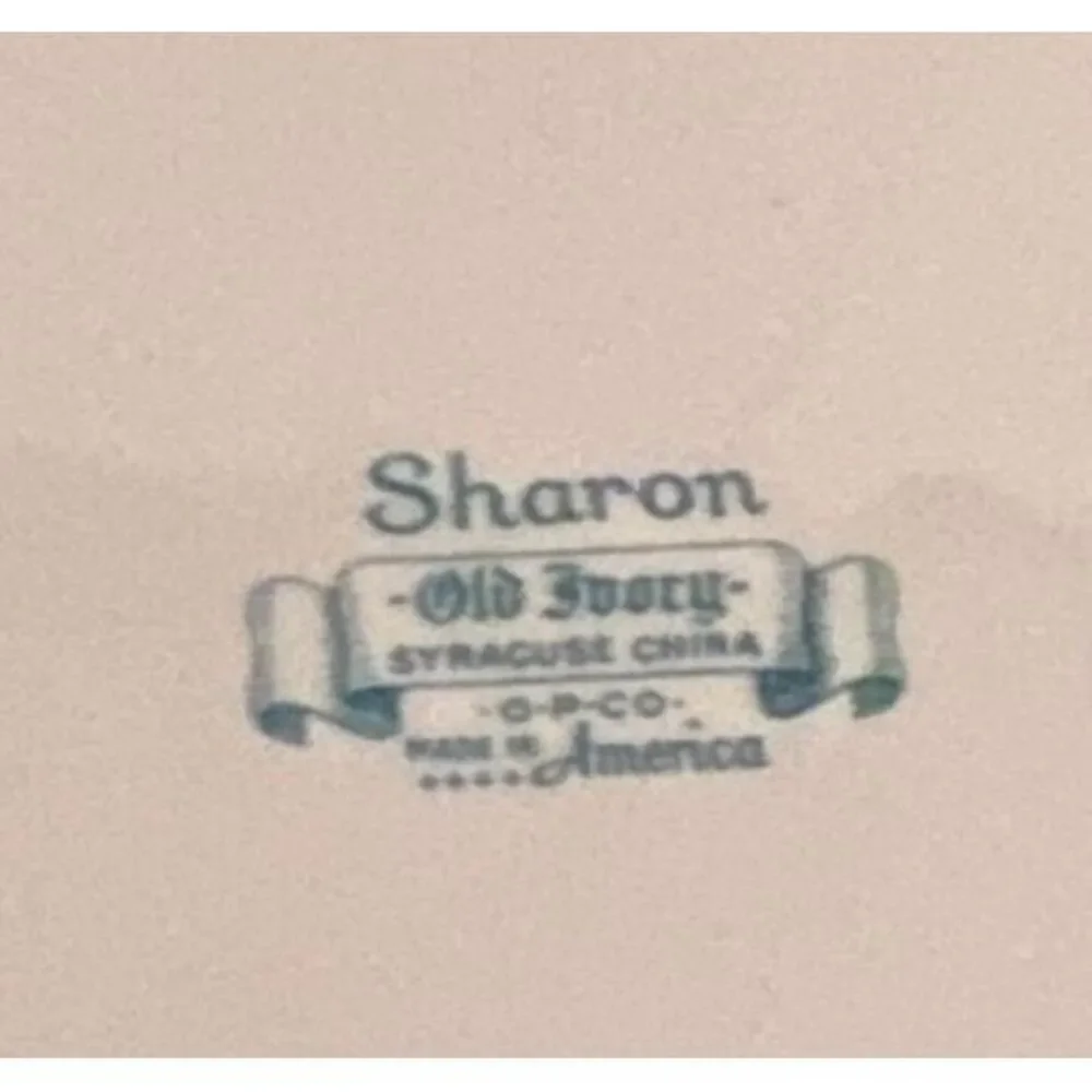 Syracuse Old Ivory Sharon Salad Plate (s)‎ USA made